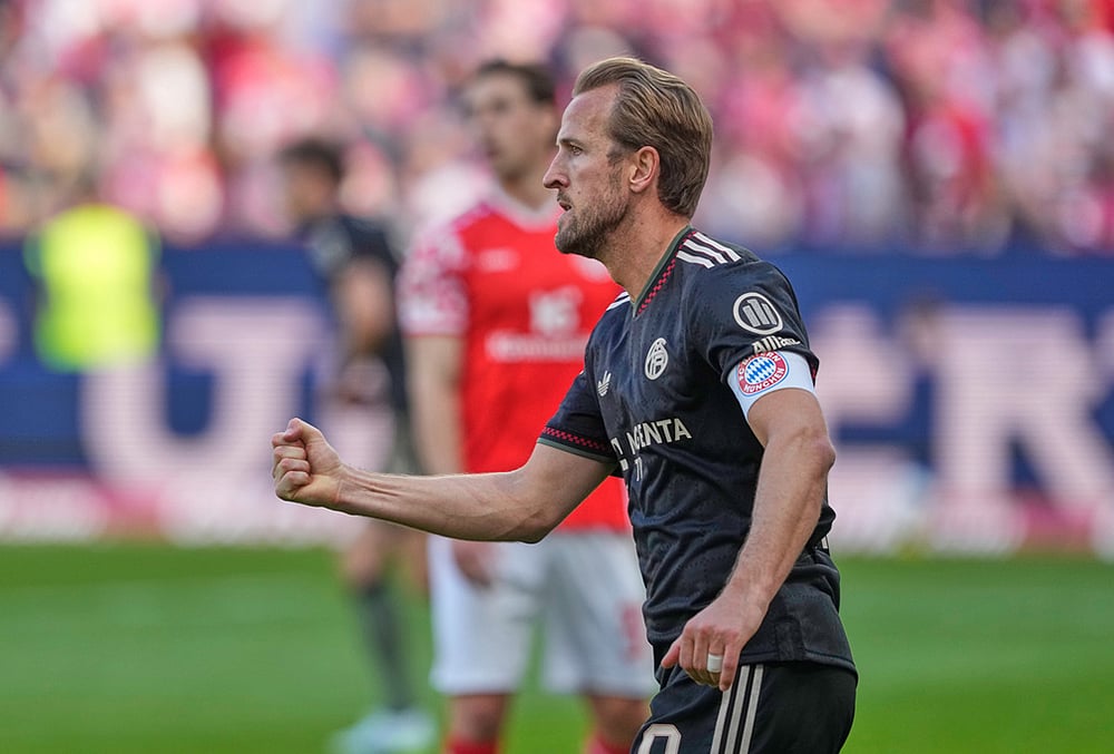Mainz Vs Bayern Munich German Bundesliga soccer-Bayerns Harry Kane