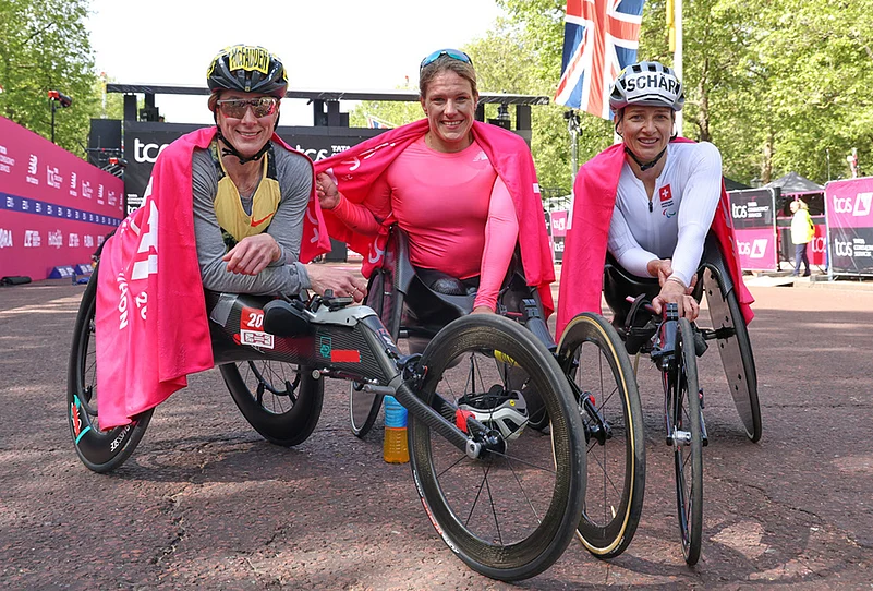 TCS London Marathon 2026 photos-Catherine Debrunner