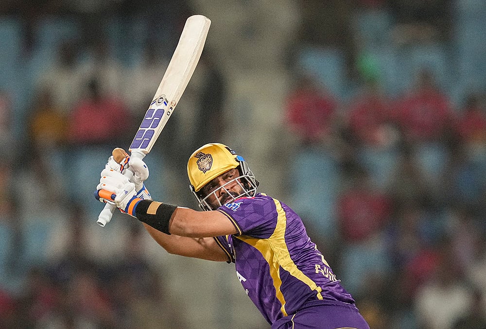 LSG vs KKR IPL 2026 Match 38 photos-Ajinkya Rahane