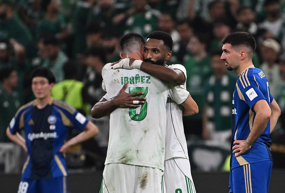 Al-Ahli vs Machida Zelvia AFC Champions League Elite soccer-Al-Ahlis Feras Albrikan