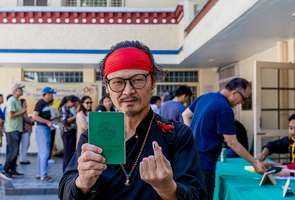 Tibetan Parliament-in-Exile elections- Activist Tenzin Tsundue 