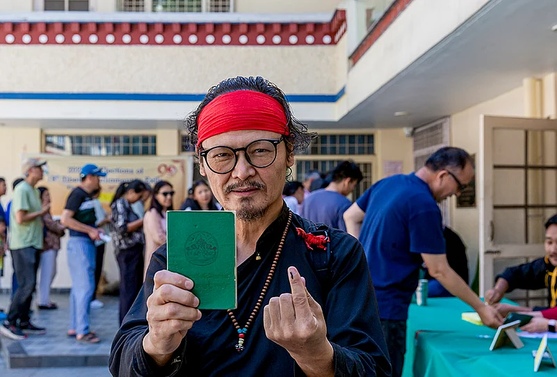 Tibetan Parliament-in-Exile elections- Activist Tenzin Tsundue