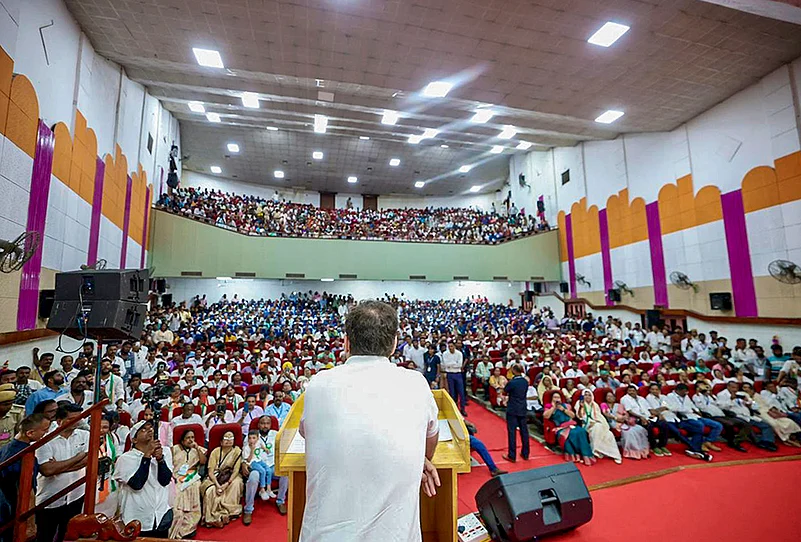 Rahul Gandhi at Andaman and Nicobar Islands