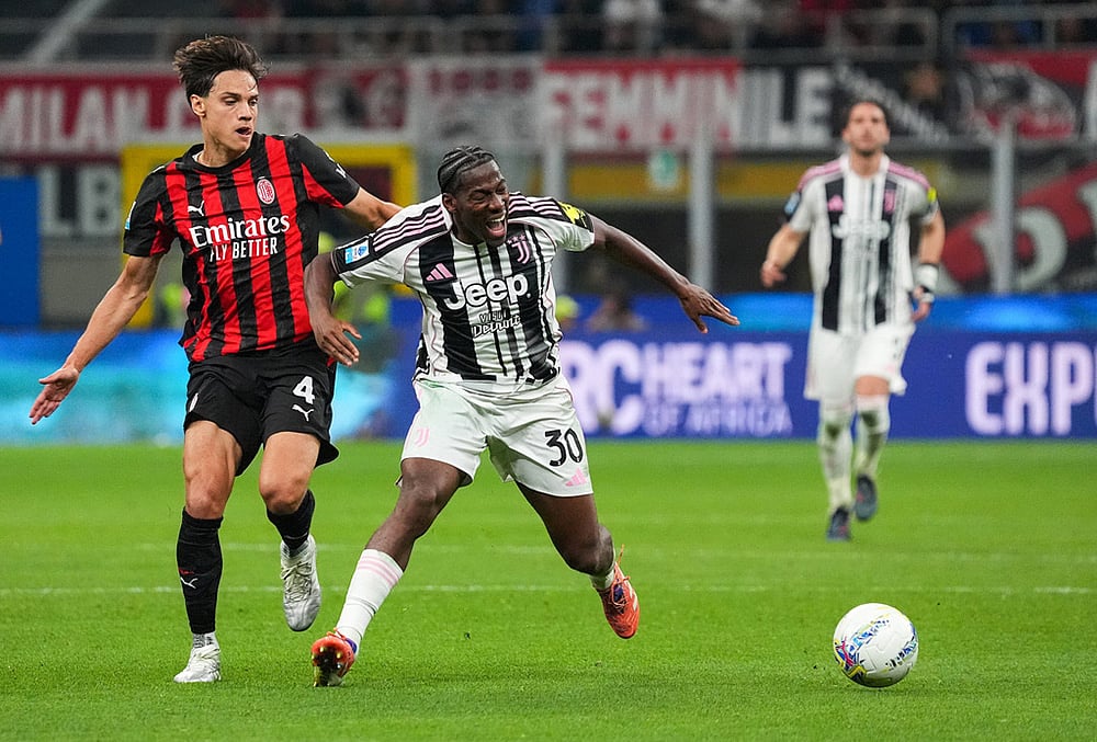 AC Milan vs Juventus Italy Serie A soccer-Jonathan David