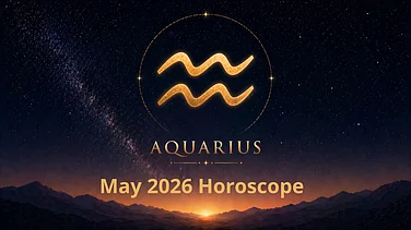 Aquarius May 2026 Horoscope: Financial Progress, Academic Clarity, Career Stability & Relationship Success