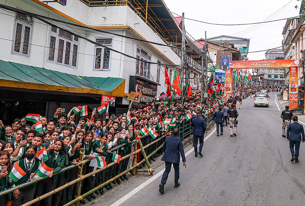 PM Modi in Sikkim