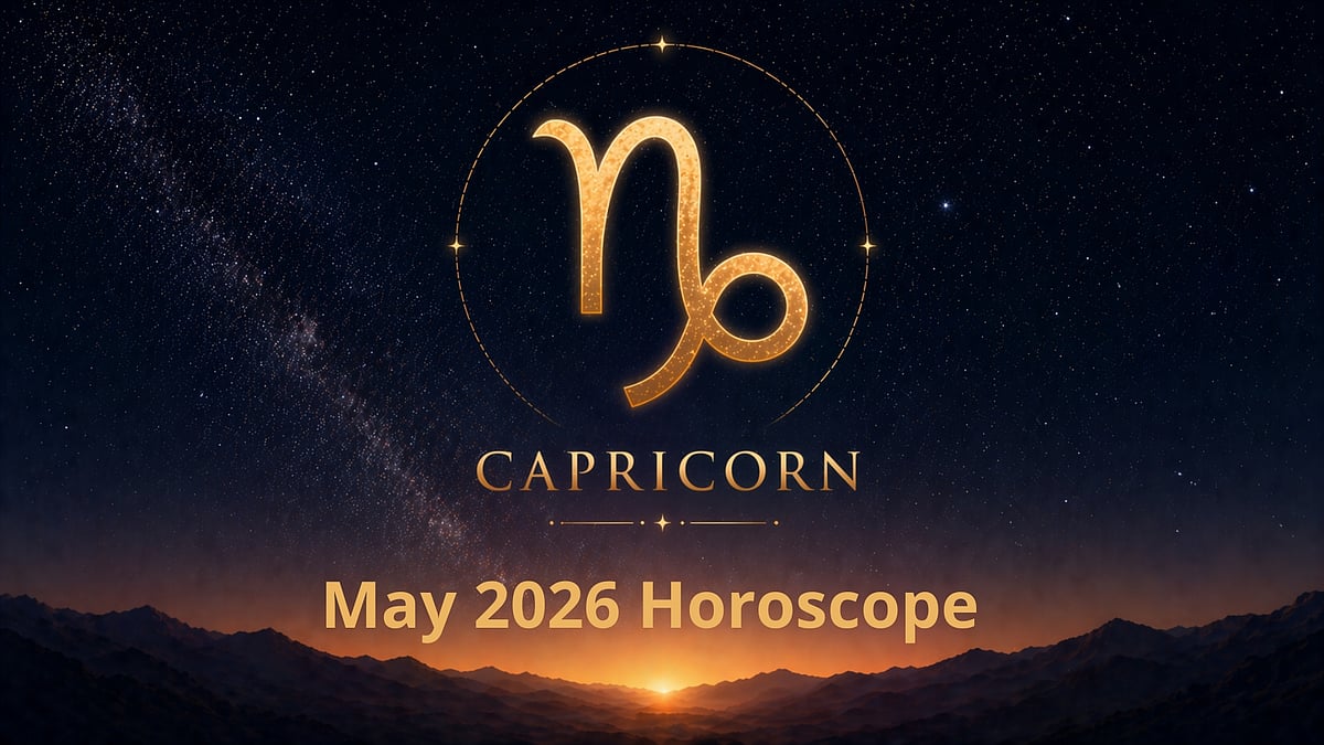 Capricorn Monthly Horoscope for May 2026
