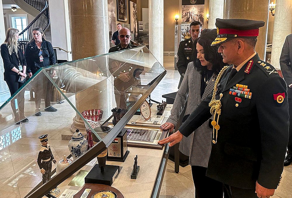 CAS Upendra Dwivedi in US