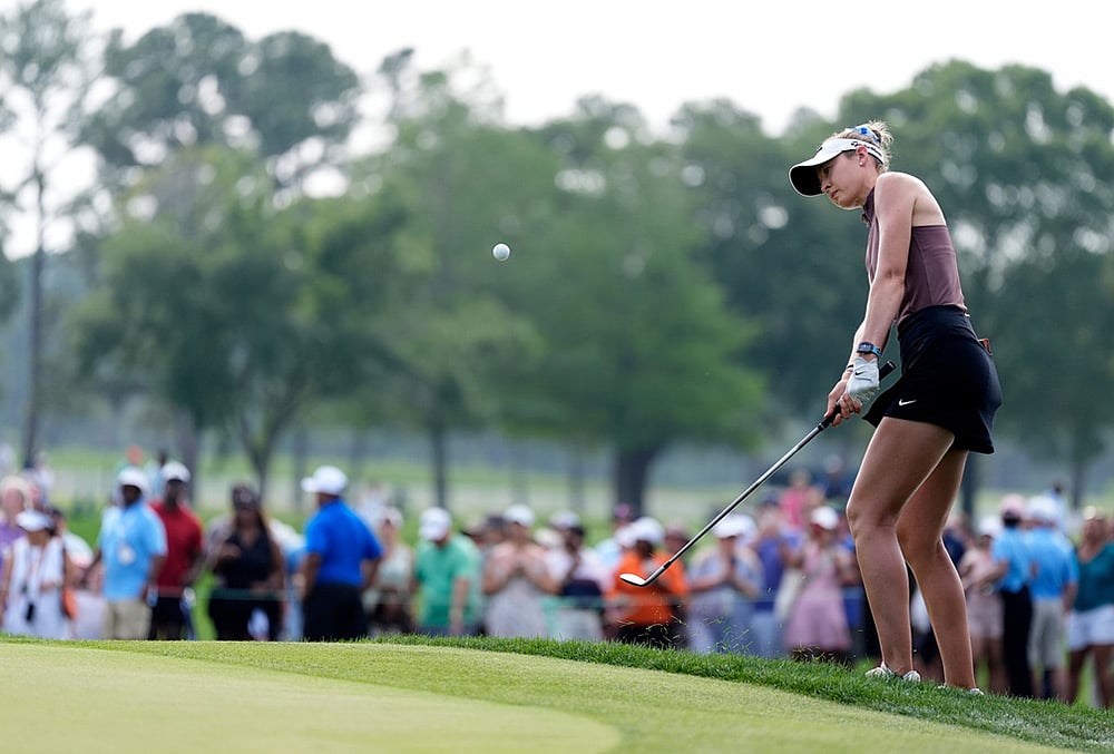 Chevron Championship 2026 LPGA Tour Golf-Nelly Korda chips