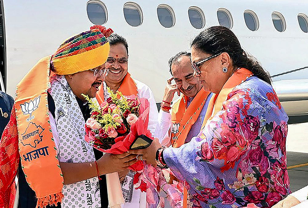Nitin Nabin in Jaipur