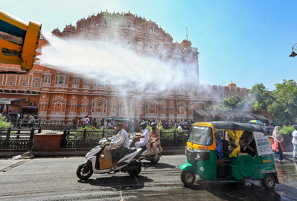 Hot summer day in Jaipur