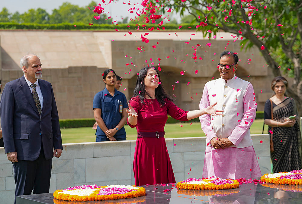 UNGA Pres Annalena Baerbock in India