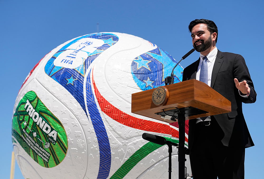 | Photo: AP/Seth Wenig : New York City Mayor Zohran Mamdani |