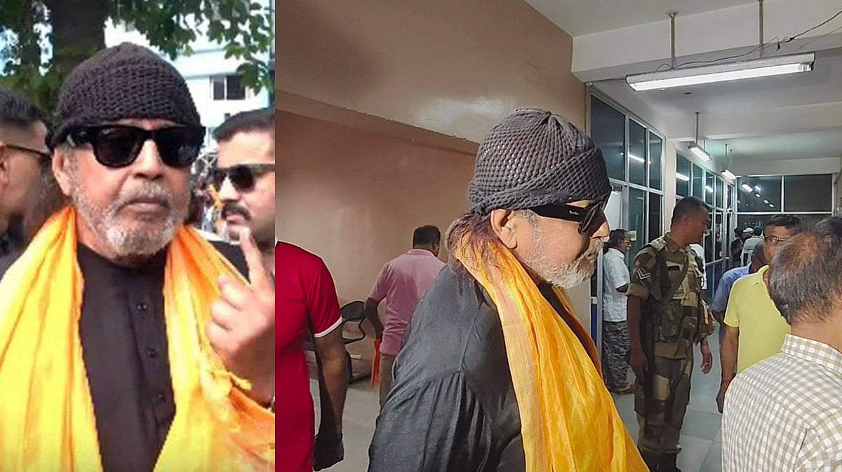 West Bengal Assembly Elections 2026: Mithun Chakraborty Votes - X