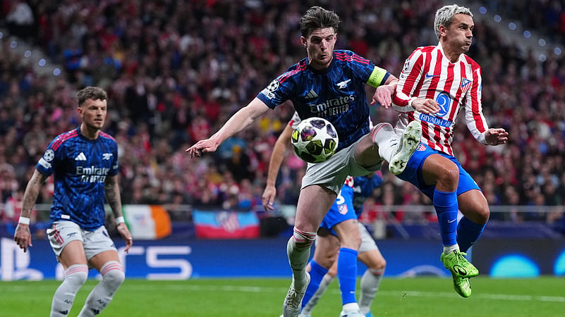 atletico madrid Vs arsenal Live Score, UEFA Champions League 2025-26 semi final leg 1