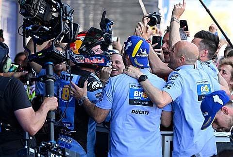 Alex Marquez at MotoGP World Championship Stop 04 on April 26, 2026 in Jerez, Spain
