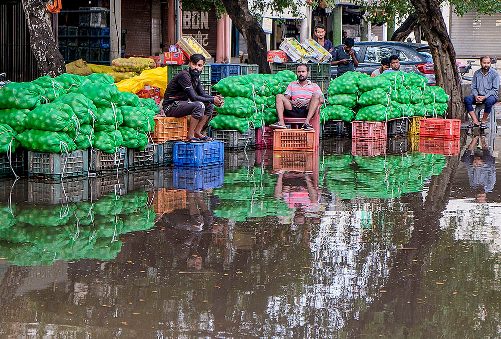 Waterlogging in Gurugram