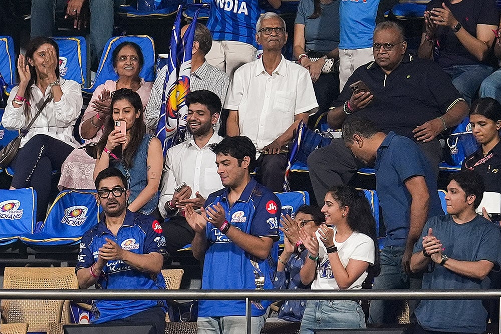 Aamir Khan and Junaid Khan IPL