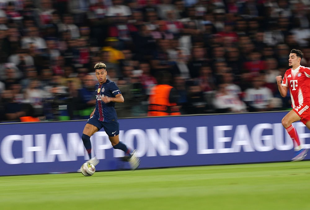 PSG vs Bayern Munich UCL 2025-26 Semi-Final 1st Leg-PSGs Desire Doue