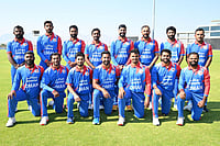 Oman Vs Nepal Highlights, ICC Cricket WC League Two: OMA Beat NEP By 102 Runs Via D/L Method In Kirtipur X/TheOmanCricket : Oman cricket team posing for a photo.
