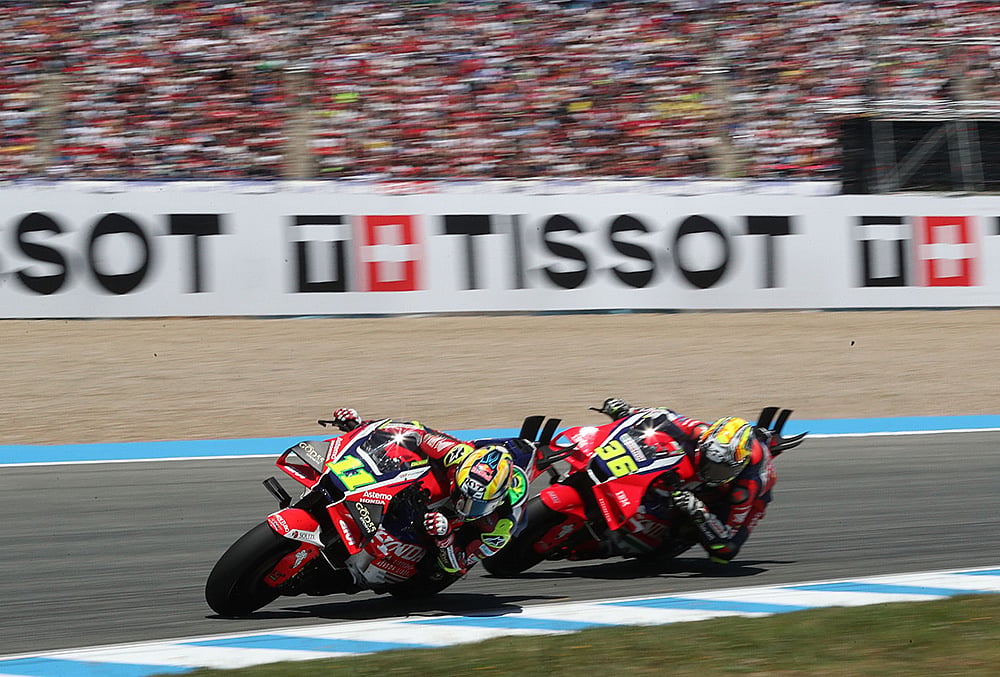 Diogo Moreira at MotoGP World Championship