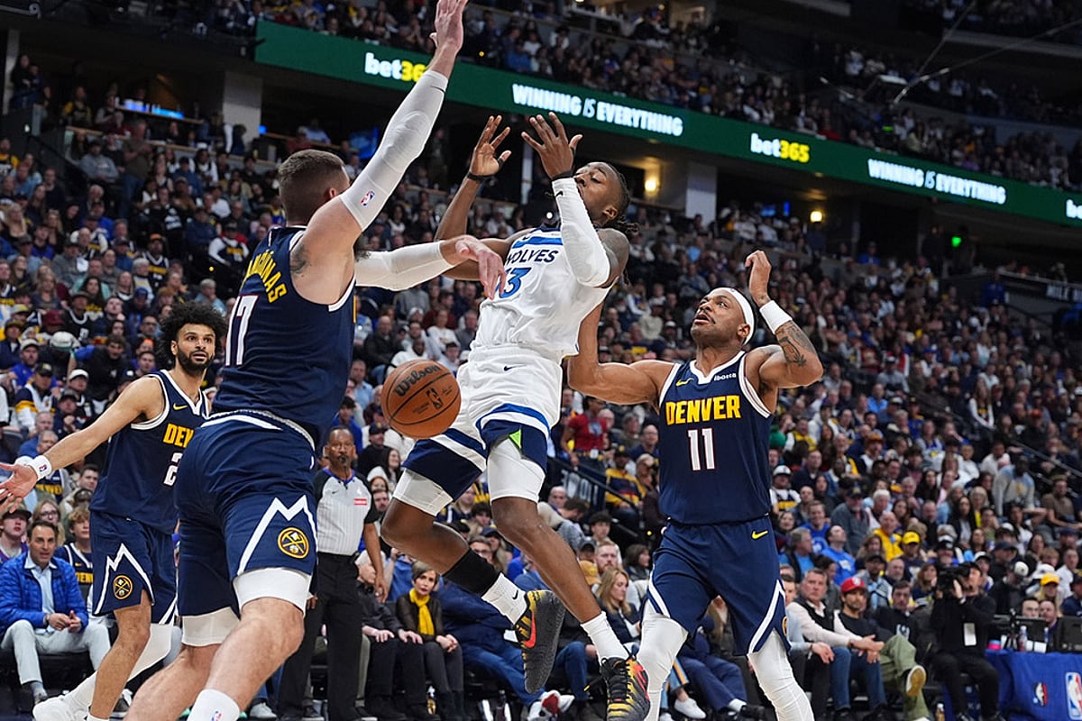 NBA: Denver Nuggets Vs Minnesota Timberwolves