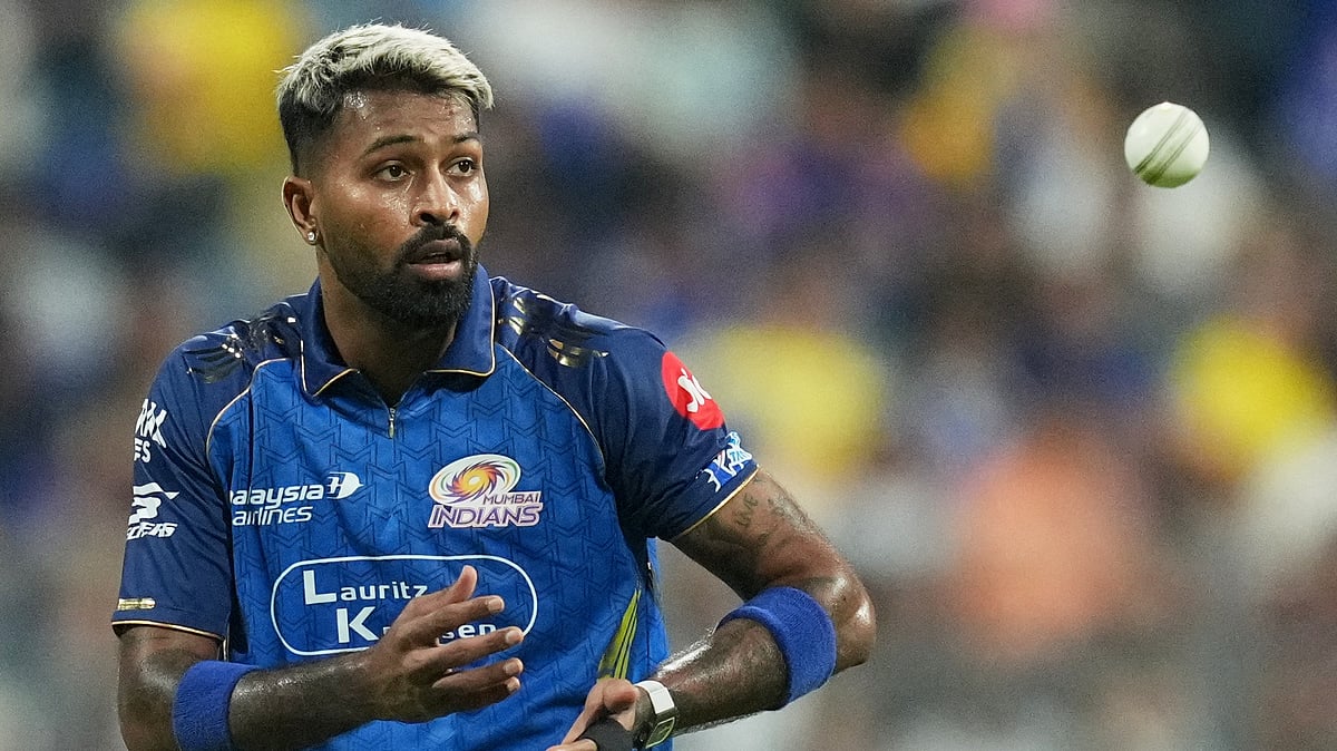 Hardik Pandya uses 22 players for Mumbai Indians in IPL 2026. - AP Photo