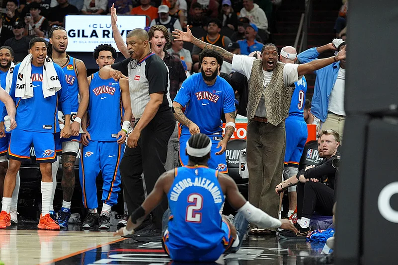 NBA Basketball Game: Oklahoma City Thunder vs Phoenix Suns