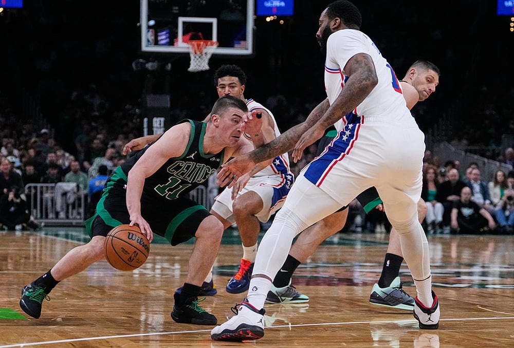 76ers vs Celtics game 5 NBA Basketball playoffs-Payton Pritchard