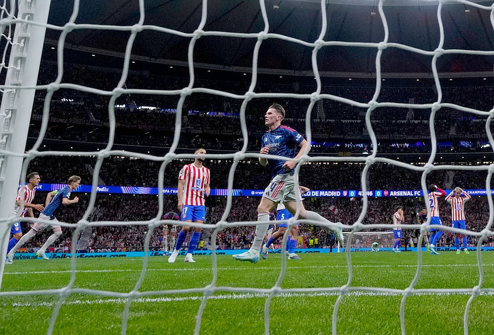 Atletico Madrid Vs Arsenal Champions League Semi-Final -Viktor Gyokeres