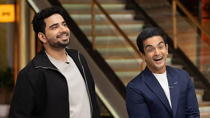 Samay Raina and Ranveer Allahbadia in The Great Indian Kapil Show (2024—) - Netflix