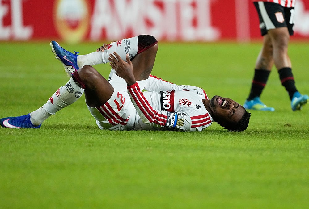 Estudiantes de La Plata vs Flamengo Copa Libertadores-Bruno Henrique 