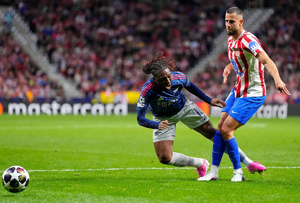 Atletico Madrid Vs Arsenal Champions League Semi-Final -David Hancko