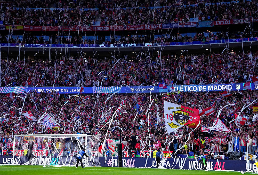 Atletico Madrid Vs Arsenal Champions League Semi-Final -