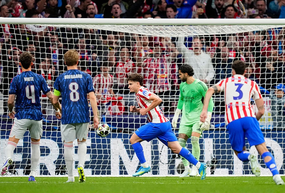 Atletico Madrid Vs Arsenal Champions League Semi-Final -Julian Alvarez