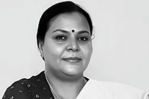 Representative Image : Deepika Pandey Singh, Minister of Rural Development, Rural Works & Panchayati Raj, Jharkhand; MLA, Mahagama, INC