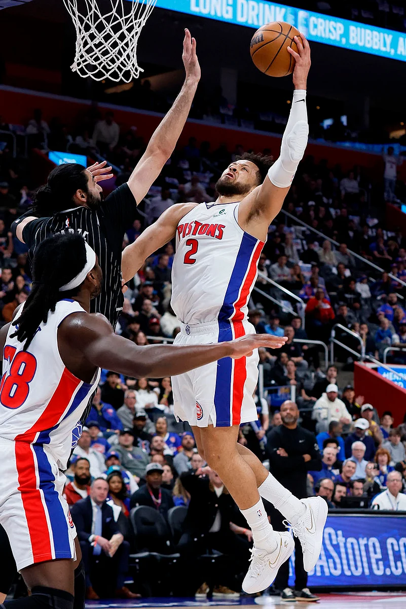 Detroit Pistons vs Orlando Magic NBA basketball playoffs game 5 pics-Cade Cunningham