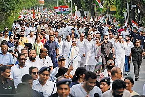 | Photo: Sandipan Chatterjee : Mamata Banerjee’s campaign in south Kolkata