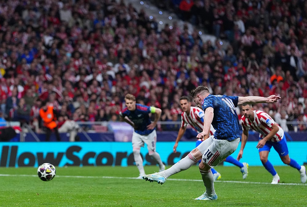 Atletico Madrid Vs Arsenal Champions League Semi-Final -Viktor Gyokeres