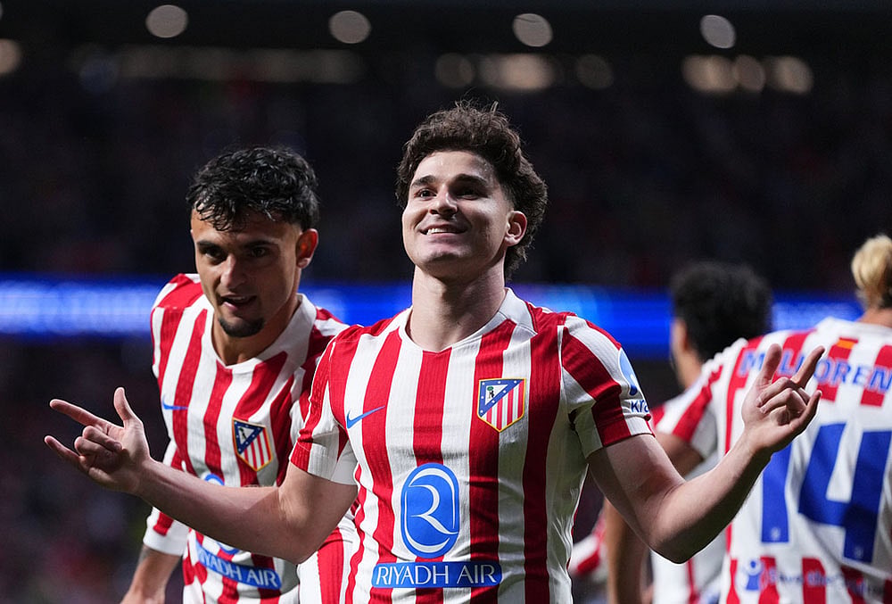 Atletico Madrid Vs Arsenal Champions League Semi-Final -Julian Alvarez