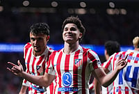 Julian Alvarez Transfer: Argentina Forward Wants To Leave Atletico Madrid | Photo: AP/Manu Fernandez : Atletico Madrid's Julian Alvarez, 2nd right, celebrates after scoring his sides first goal during a Champions League semifinal, first leg, soccer match between Atletico Madrid and Arsenal in Madrid, Spain.