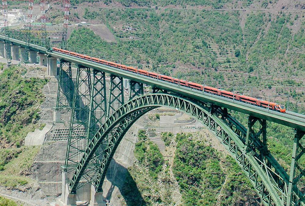 Vande Bharat Express train between Jammu and Srinagar
