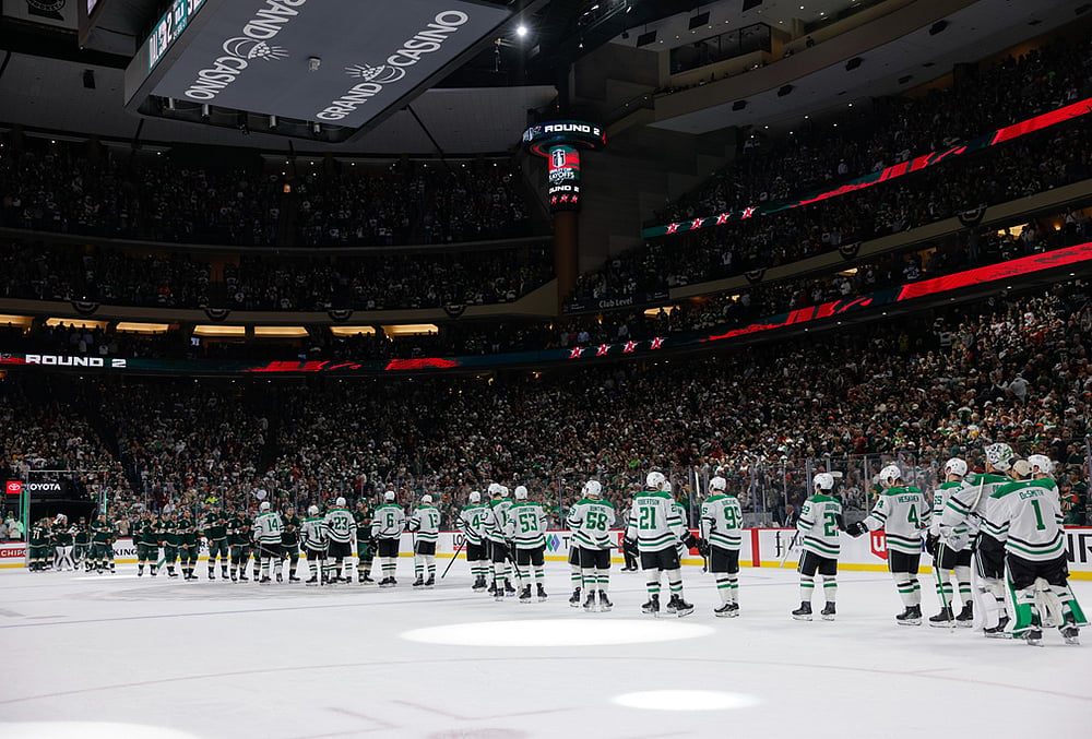 Minnesota Wild Vs Dallas Stars NHL Playoffs-