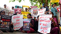 ‘Picked Up Without Procedure’: Workers, Activists Protest Against ‘Illegal Arrests’ By Noida, Haryana Police Credit: Suresh Kumar Pandey : Supporters take part in a protest against the arrest and detention of workers during the Noida factory protests, at Jantar Mantar in New Delhi. on April 30, 2026