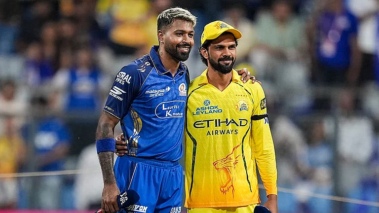CSK will be up against MI in match 44 of the Indian Premier League 2026 at the M.A. Chidambaram Stadium on Saturday, May 2 - | Photo: PTI/Kunal Patil