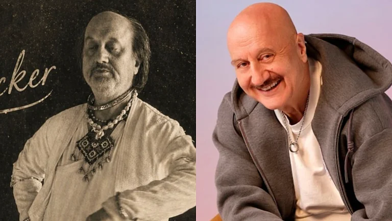 Anupam Kher's Flicker First Look - Instagram