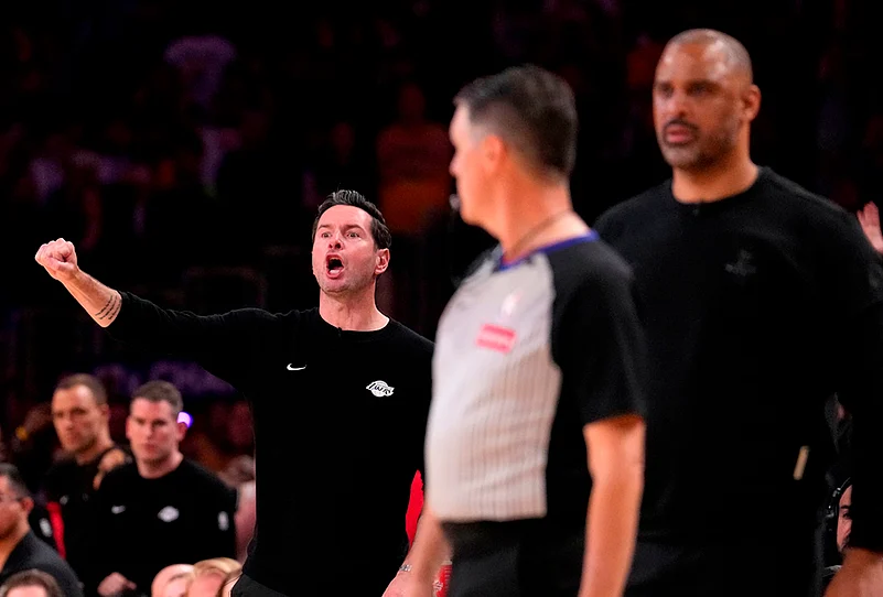 Los Angeles Lakers vs Houston Rockets, NBA 2026 Playoffs-JJ Redick