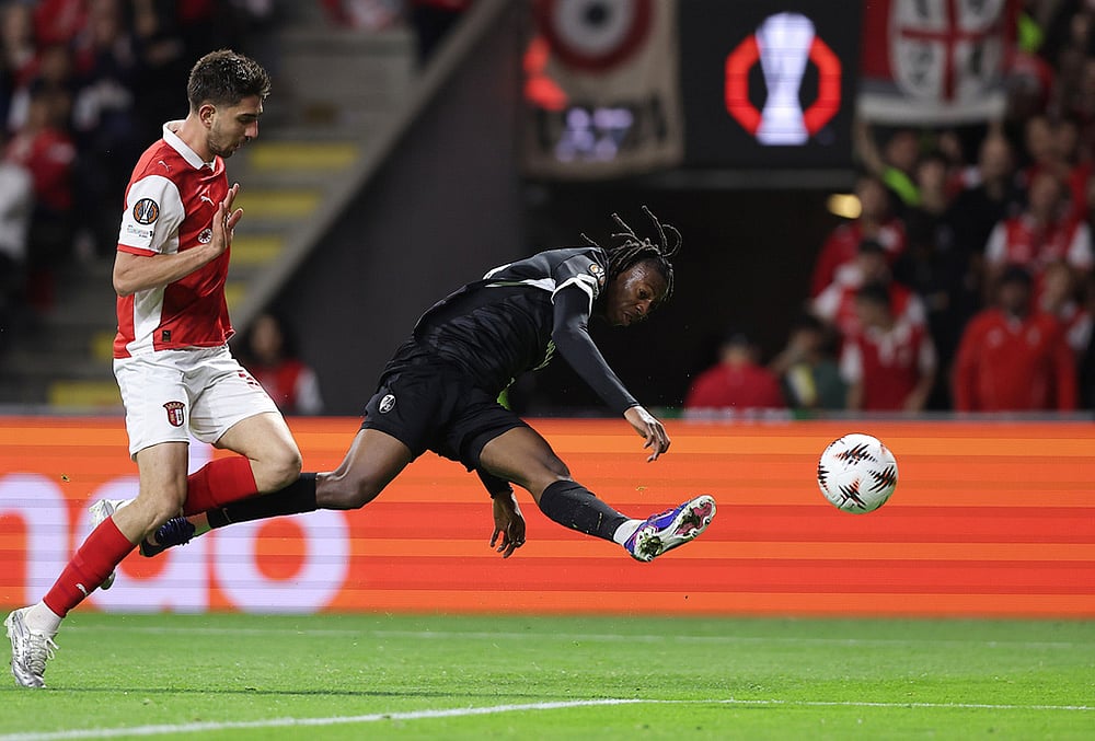 Braga Vs Freiburg Europa League Semi-Final-Jordy Makengo