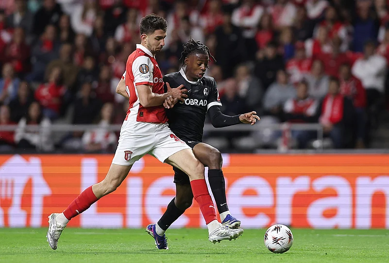 Braga Vs Freiburg Europa League Semi-Final-Demir Ege Tıknaz