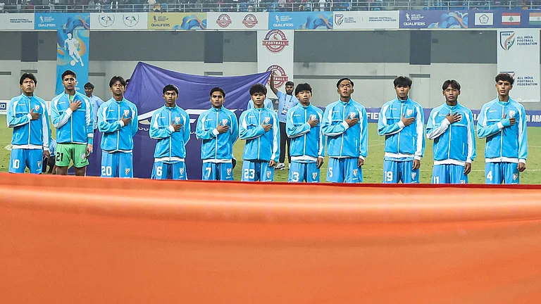 File photo of the India men's under-17 team. - AIFF